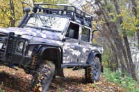 Багажник экспедиционный алюминиевый KDT для Land Rover Defender 90