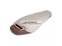 Мешок спальный Naturehike SnowBird, 220х85 см, XL (800G), (правый) (ТК: -3C), серый/коричневый