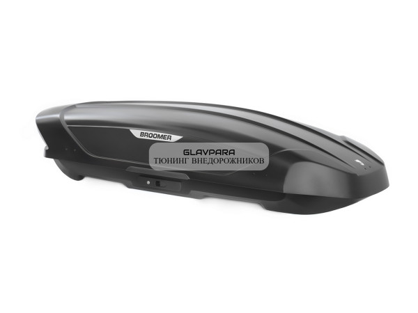 Автобокс Broomer Venture L 430л 1870*890*400 черный текстурный Fast Mount 170см