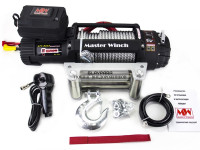 Лебедка электрическая для эвакуатора Master Winch E15000 12V 6810 кг со стальным тросом IP68