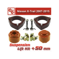 Лифт комплект подвески Nissan X-Trail 2007-2015 на 50 мм