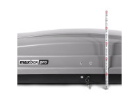 Автобокс MaxBox PRO 460 (средний) серый 175*84*42 см двустороннее открывание