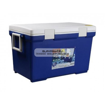 Термобокс IRIS Cooler Box CL-45, 45 литров, синий/белый