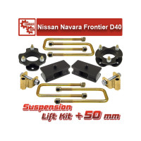 Комплект проставок подвески Tuning4WD для Nissan Navara D40 лифт 50 мм