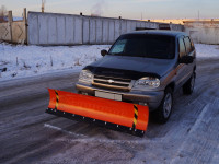 Снегоуборочный отвал для ВАЗ-2123 Chevrolet Niva с «АПО» быстросъемный