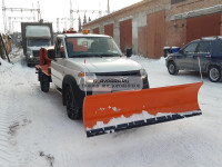 Снегоуборочный отвал УНИКАР (быстросъемный) серии «Стандарт» 2,3м для а/м семейства УАЗ 