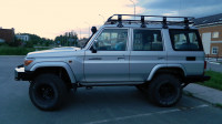 Пороги силовые для Toyota Land Cruiser Prado 70-79 (07-19г.в.)